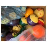 Used Pool Table with Accessories including Balls and Cue