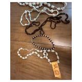 Collection of Assorted Beaded Necklaces Inc a LEI Necklace
