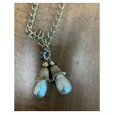 Collection of Elegant Faux Pearl and Chain Necklaces with Charms Inc Sarah Coventry