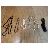 VTG Collection of 6 Assorted Stylish Necklaces