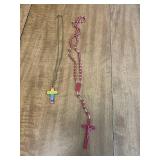 Collection of Assorted Rosaries and Cross Necklaces