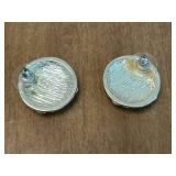 Set of Assorted Vintage Earrings and Decorative Jewelry Box