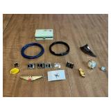 Collection of Aviation and Volunteer Pins, Pendants & Bracelets
