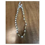 Vintage Jewelry Collection: Necklace, Brooches, and Earrings