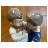 VTG Bing & Grondahl Denmark Porcelain Figurine #1568 Playing Children