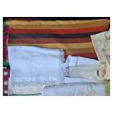 Collection of Various Tablecloths and Linens
