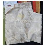 Collection of Various Tablecloths and Linens