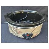 Used 6-Quart Slow Cooker with Camouflage Design