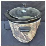 Used 6-Quart Slow Cooker with Camouflage Design