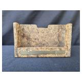 Assorted Lot of Decorative Tin, Cookie Tin, Heart-Shaped Box, and Ornamental Planter