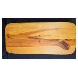 Wooden Serving Tray with Handles & 2 Wooden Trays/Boards (unknown use)