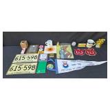 Vintage Ephemera Collection with Minnesota License Plates