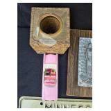 Vintage Ephemera Collection with Minnesota License Plates