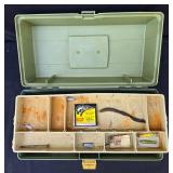 Plano Model 6300 Tackle Box with Assorted Fishing Gear