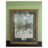 Leo Stans "Winter Wonder" Conservation Edition Print with Certificate