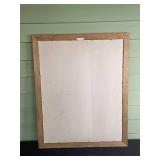 Framed Floral Print Artwork in Gold Frame