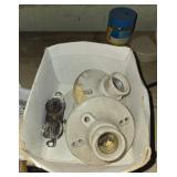 Assortment of Vintage Hardware and Household Items