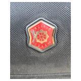 Pacific Coast Black Rolling Suitcase with Telescopic Handle