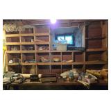 Assorted Lot of Garage Tools and Hardware