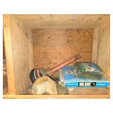 Assorted Lot of Garage Tools and Hardware