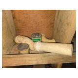 Assorted Lot of Garage Tools and Hardware