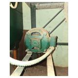 Commercial-Grade Grain Mill with Electric Motor and Stand - untested