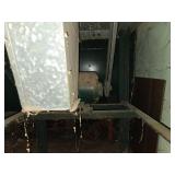 Commercial-Grade Grain Mill with Electric Motor and Stand - untested