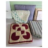 Collection of Various Cushions and Seating Pads