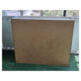 White Cabinet with Adjustable Shelves - 31" x 36" x 12"