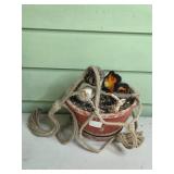 Holiday Decor Set - Snowman Figure, Wall Art, and More