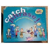 Collection of 5 Board Games Including Pictionary and Catch Phrase