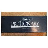 Collection of 5 Board Games Including Pictionary and Catch Phrase