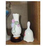 Assorted Vintage Home Decor Collection including Brass Plates, Crystal Dishes, and More