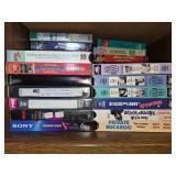 Collection of Classic VHS Tapes and Movies