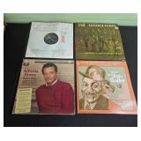 Collection of Vintage Vinyl Records Including Dixieland, Waltzes, and More