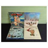 Collection of Vintage Vinyl Christmas and Classic Albums