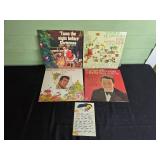 Collection of Vintage Vinyl Christmas and Classic Albums