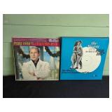 Collection of Vintage Christmas and Music Vinyl Records