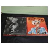 Collection of Classic Vinyl Records Featuring Various Artists