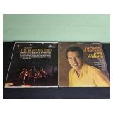 Collection of Vintage Vinyl Records Featuring Various Artists