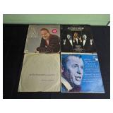Vintage Vinyl Record Collection, Including Sinatra and Jazz