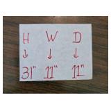 Vintage Wooden Plant Stand