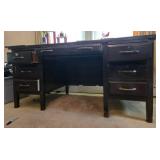 Sturdy Wooden Office Desk with Drawers (DESK ONLY)