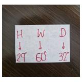 Sturdy Wooden Office Desk with Drawers (DESK ONLY)