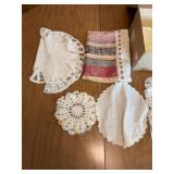 Collection of Vintage Crochet and Lace Doilies