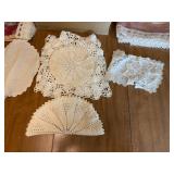Collection of Vintage Crochet and Lace Doilies