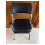 Set of Mixed Folding Chairs in Various Finishes