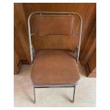 Set of Mixed Folding Chairs in Various Finishes