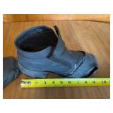 Assorted Items: Totes Overshoes, Books, Stapler, and Leather Shoulder Bag and More!