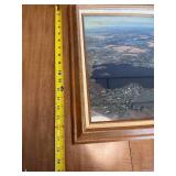 Collection of 4 Framed Landscape and Nature Artwork Pieces